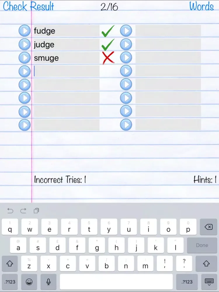 My Spelling Book iPad  سکرین شاٹس