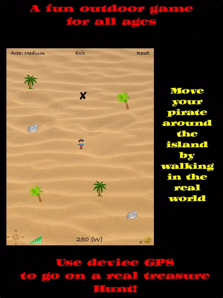 Captures d'écran de Treasure Island GPS iPad 