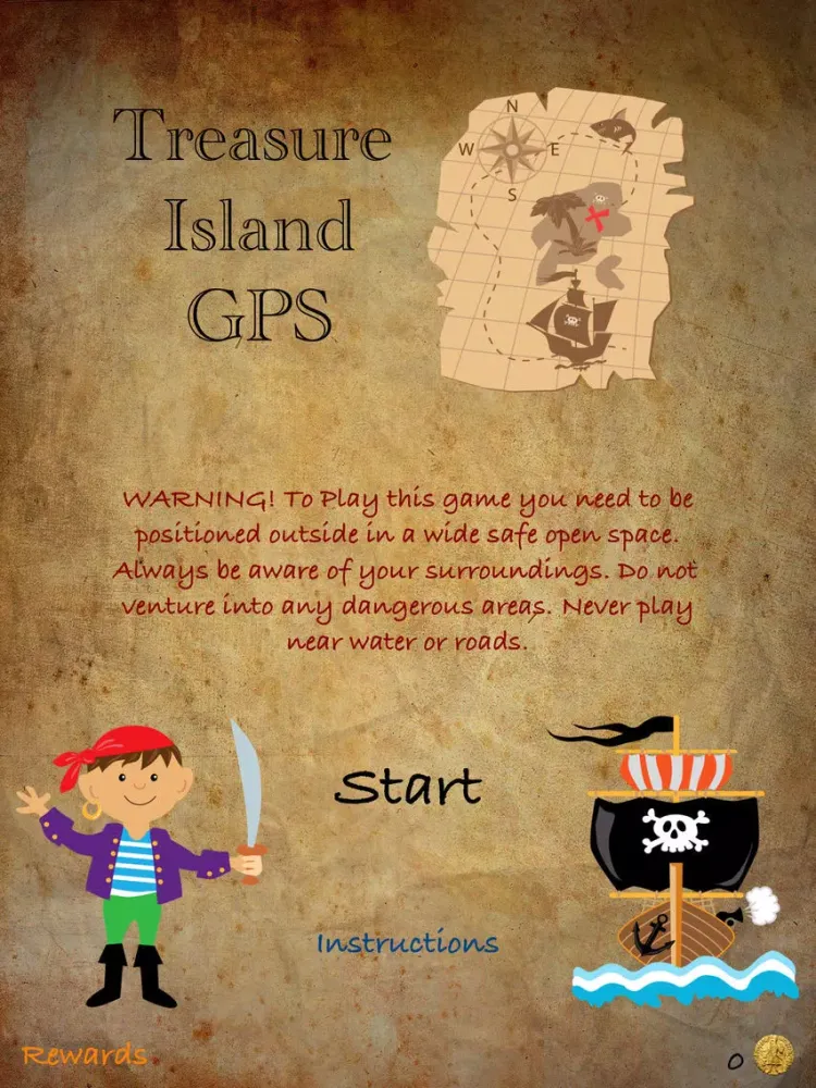 Captures d'écran de Treasure Island GPS iPad 