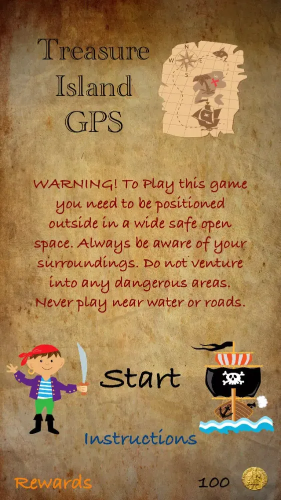 Captures d'écran de Treasure Island GPS