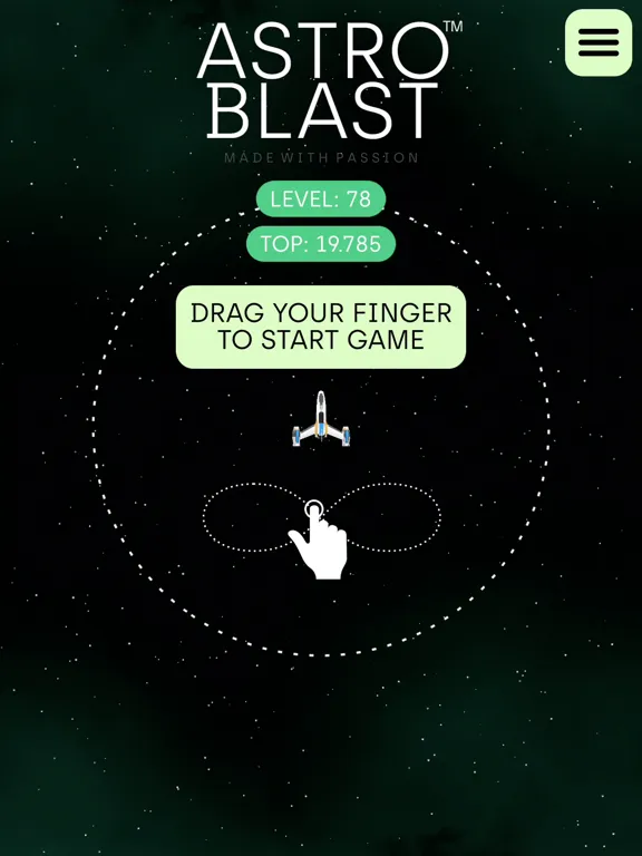 AstroBlast™ iPad  スクリーンショット