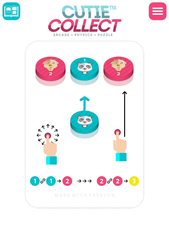 Capturas de tela do Cutie Collect iPad 