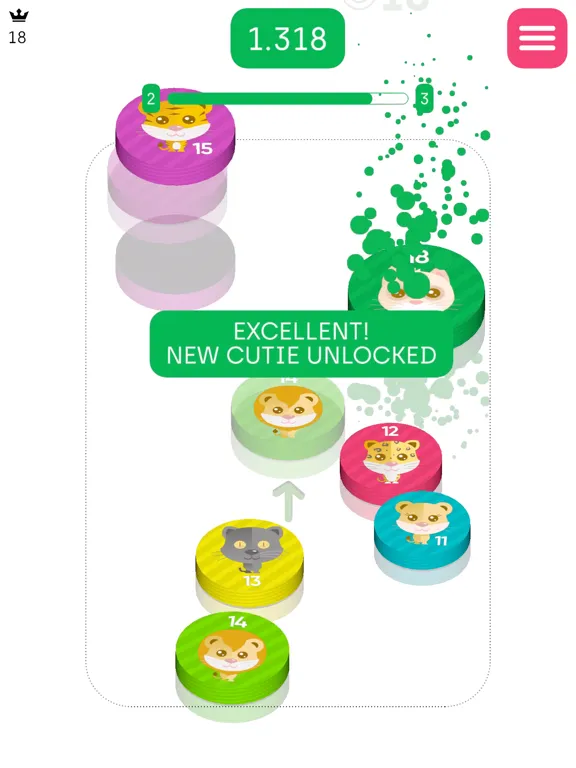Capturas de tela do Cutie Collect iPad 