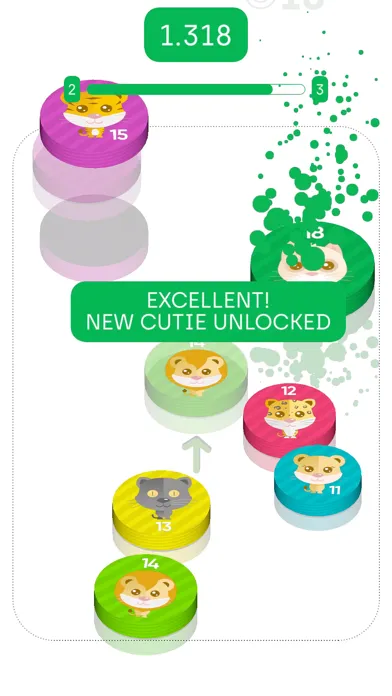 Capturas de tela do Cutie Collect