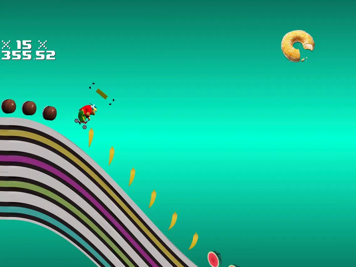 Fatty on a Bike Free - Spandex Seal iPad 应用截图