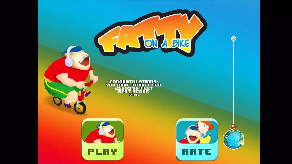 Fatty on a Bike Free - Spandex Seal应用截图