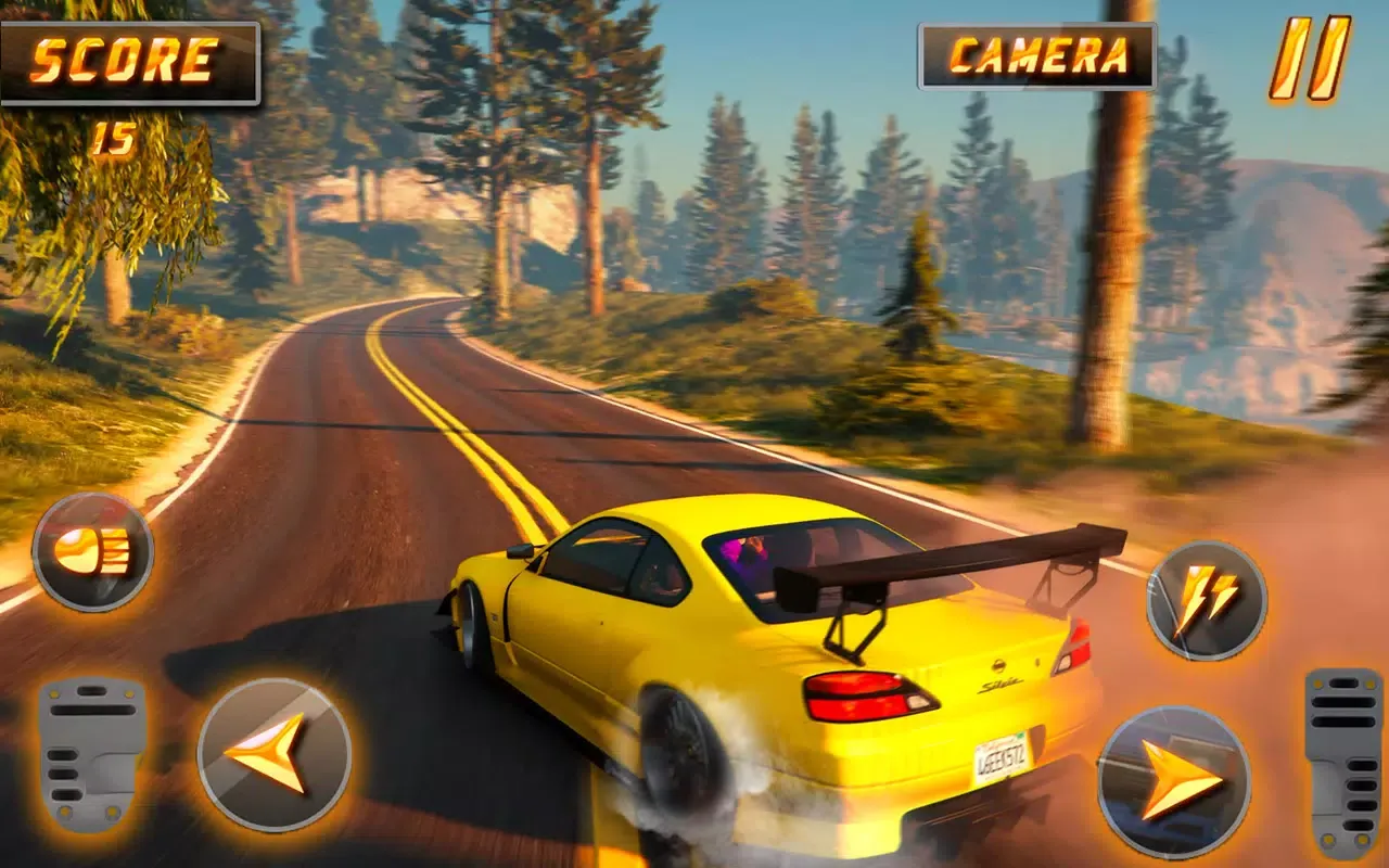 Tangkapan skrin Real Highway Traffic Racing
