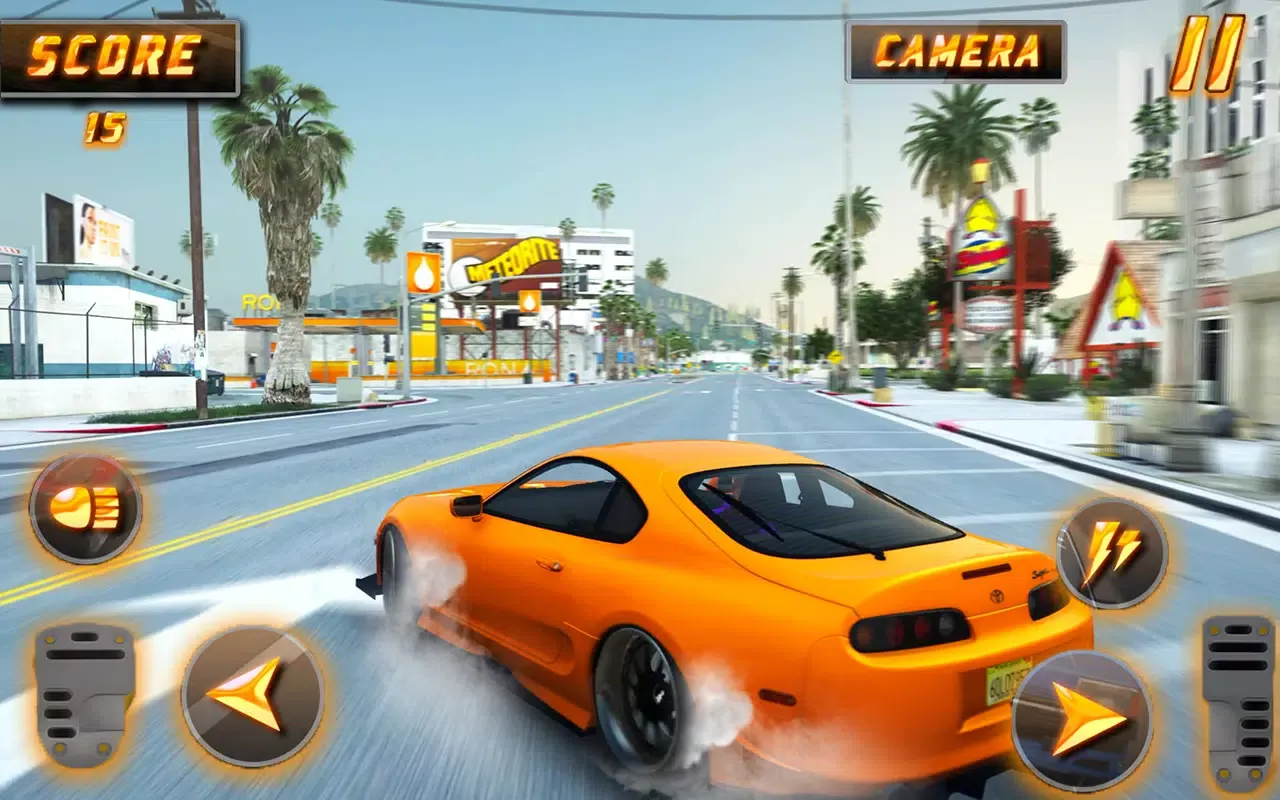 Tangkapan skrin Real Highway Traffic Racing