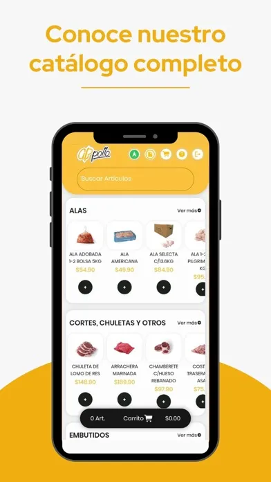 AbPollo Pedidos Screenshots