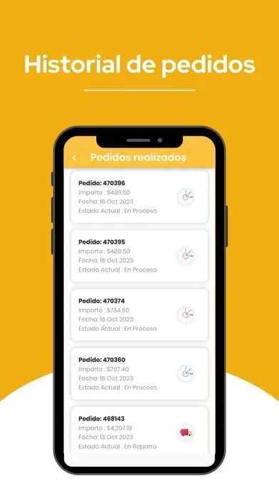 AbPollo Pedidos Screenshots