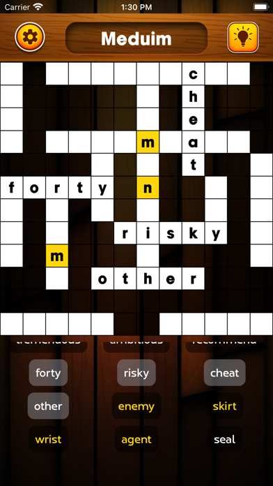 ภาพหน้าจอของ Crossmix puzzle