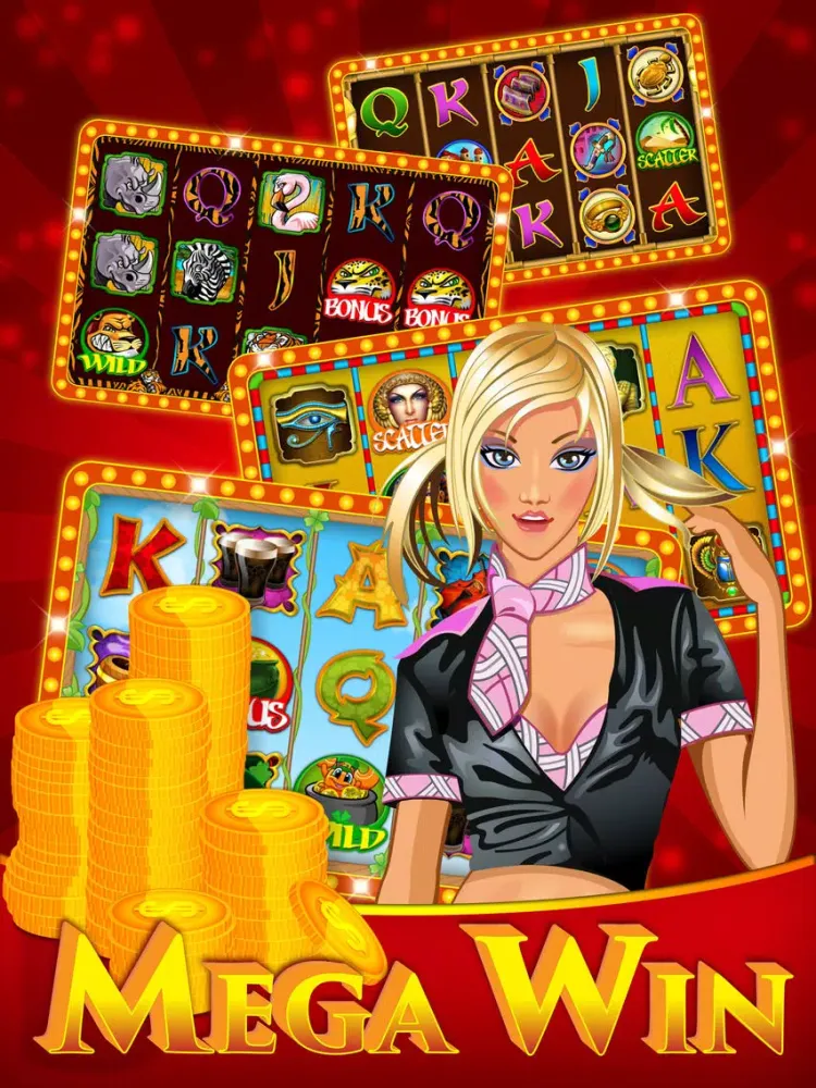 Slots Lucky Fortune - Vegas Casino Slot Machine iPad 应用截图