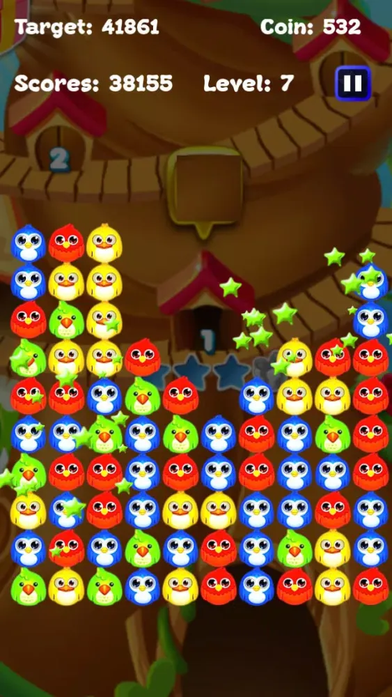 Bird Crush Puzzle Splash: free bubble jelly birds match 3 games Screenshots