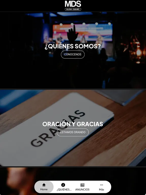 Capturas de pantalla de MDS QUILMES iPad 