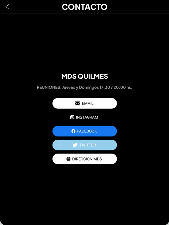 Capturas de pantalla de MDS QUILMES iPad 