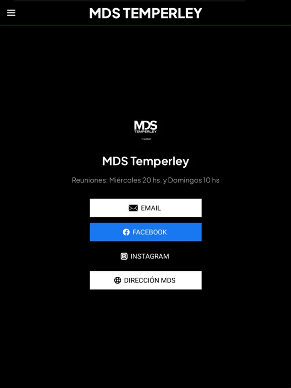 MDS TEMP iPad  Screenshots