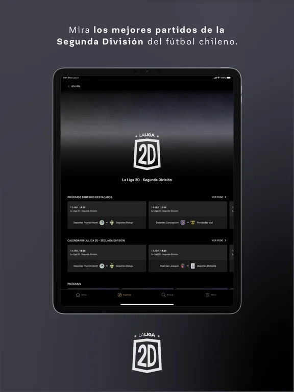 Zrzuty ekranu La Liga 2D iPad 