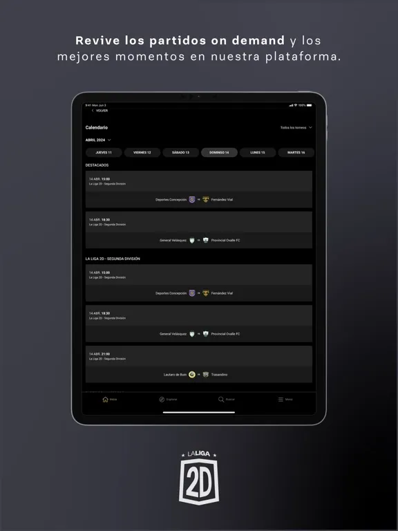 Zrzuty ekranu La Liga 2D iPad 