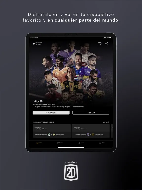 Zrzuty ekranu La Liga 2D iPad 