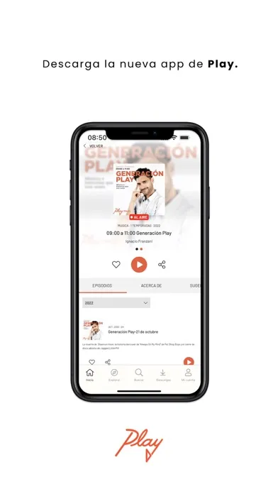 Tangkapan layar PlayFM