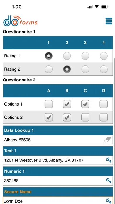 تصاویر doForms Mobile Data