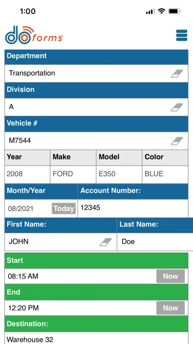 تصاویر doForms Mobile Data