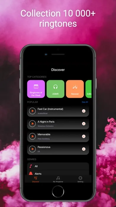 Скриншоты Ringtones for iPhone 2023