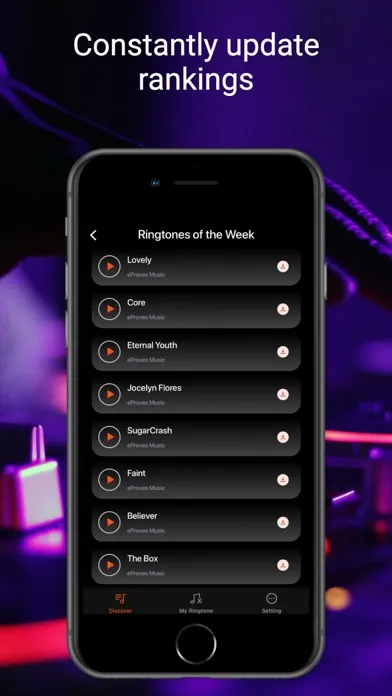 Скриншоты Ringtones for iPhone 2023