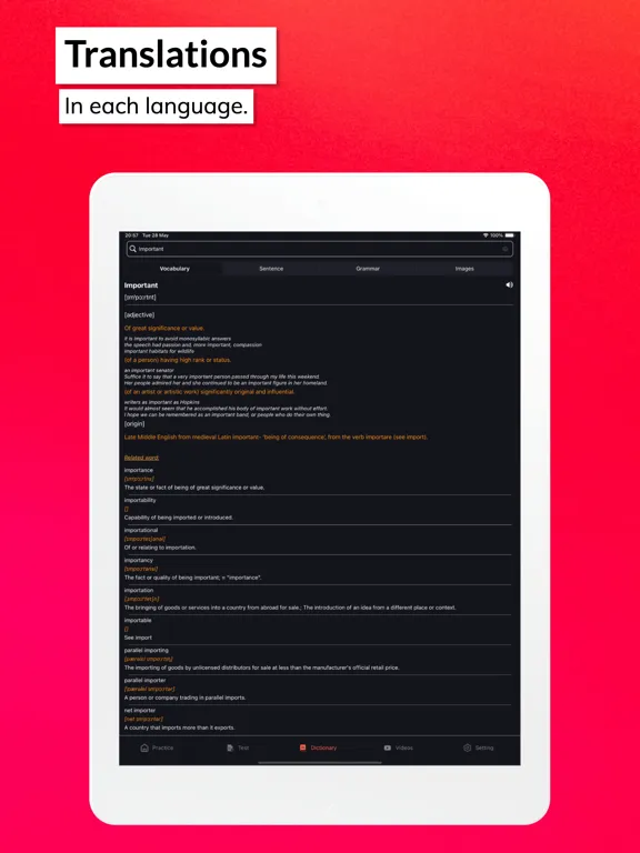 VOA Learning English - TOEIC iPad  स्क्रीनशॉट
