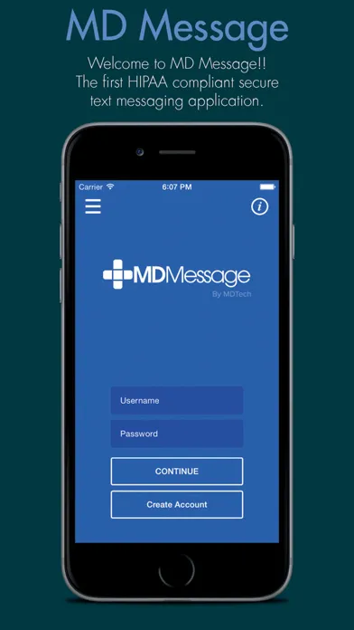 mdMessage - Secure Messaging سکرین شاٹس