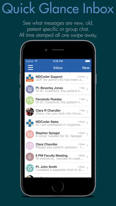 mdMessage - Secure Messaging سکرین شاٹس