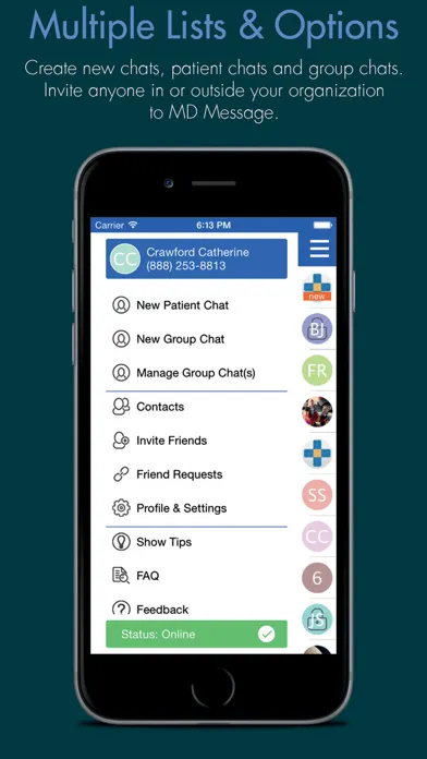 mdMessage - Secure Messaging سکرین شاٹس