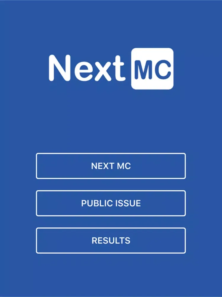 NextMC - Online Survey iPad  Ekran Görüntüleri