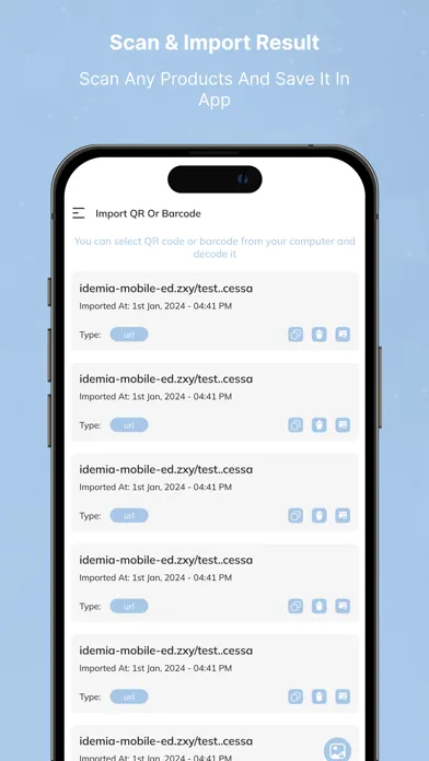 BarQR : QR & Barcode Scanner Screenshots