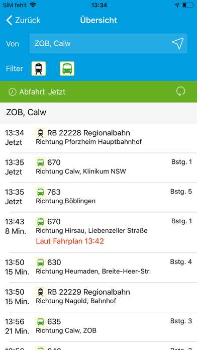 Скриншоты VGC-Verkehrsgesellschaft Calw