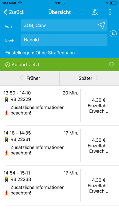 Скриншоты VGC-Verkehrsgesellschaft Calw
