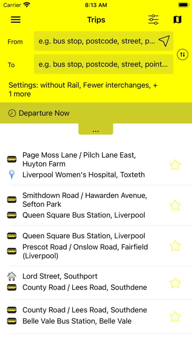 Скриншоты Merseytravel