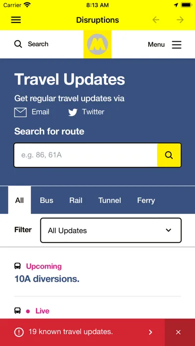 Скриншоты Merseytravel