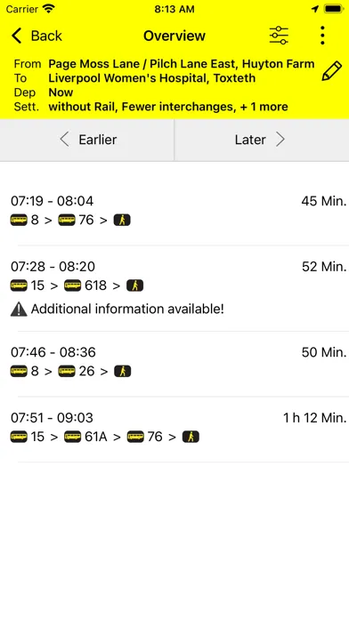 Скриншоты Merseytravel