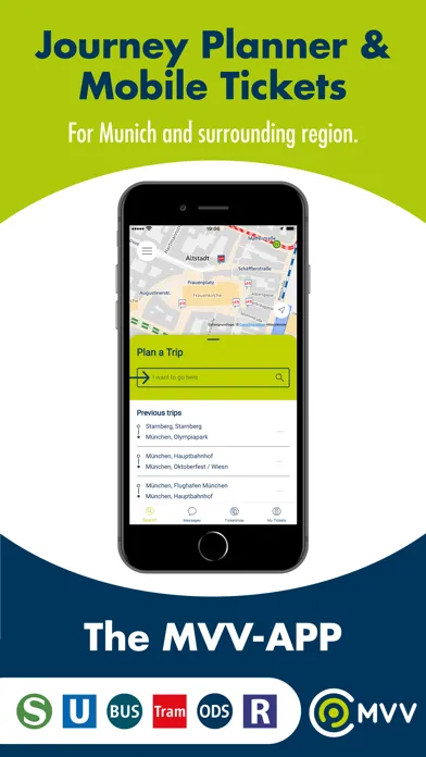 Скриншоты MVV-App