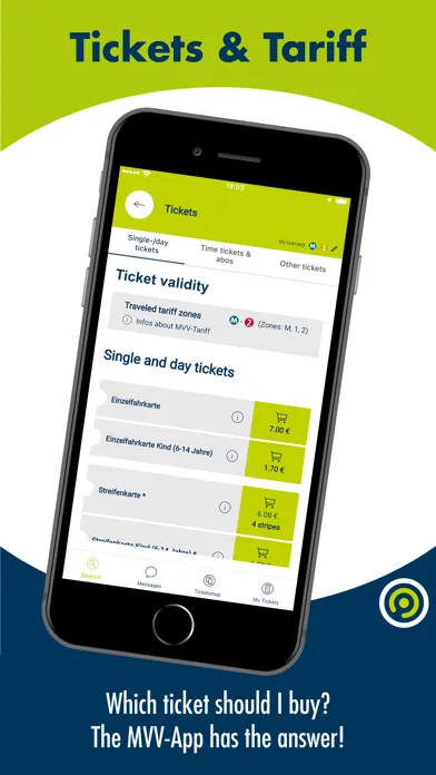 Скриншоты MVV-App