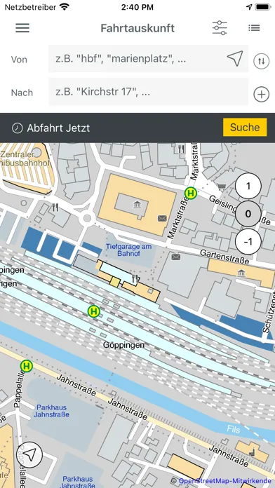 Capturas de pantalla de Bus&Bahn