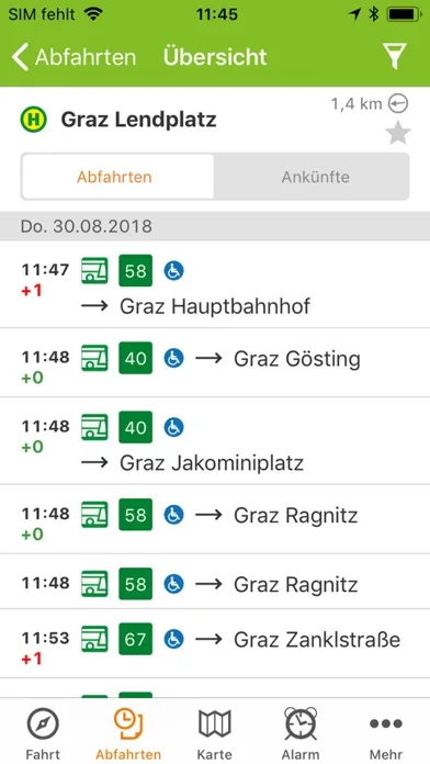 BusBahnBim Ekran Görüntüleri