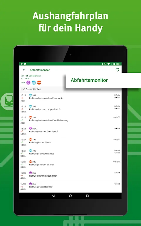 VRR App Screenshots