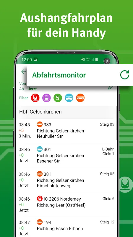 VRR App Screenshots