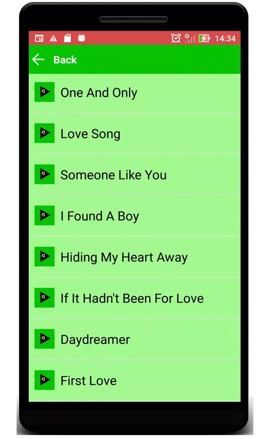 Adele 스크린샷