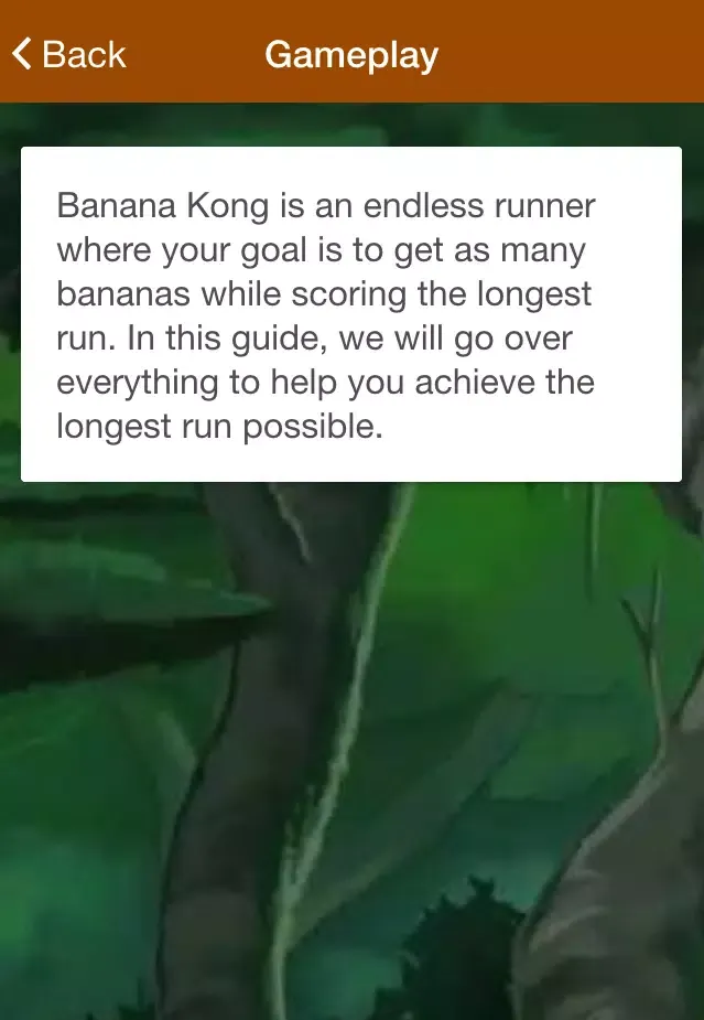 Guide Banana Kong应用截图