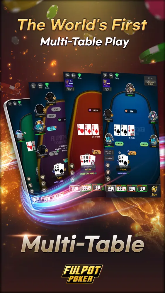 Fulpot Poker Screenshots