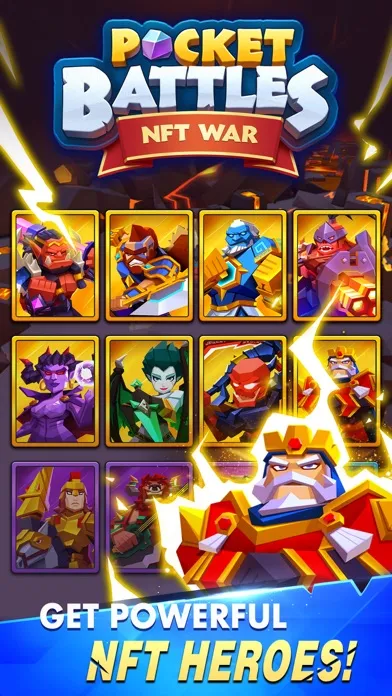 Capturas de pantalla de Pocket Battles: NFT War