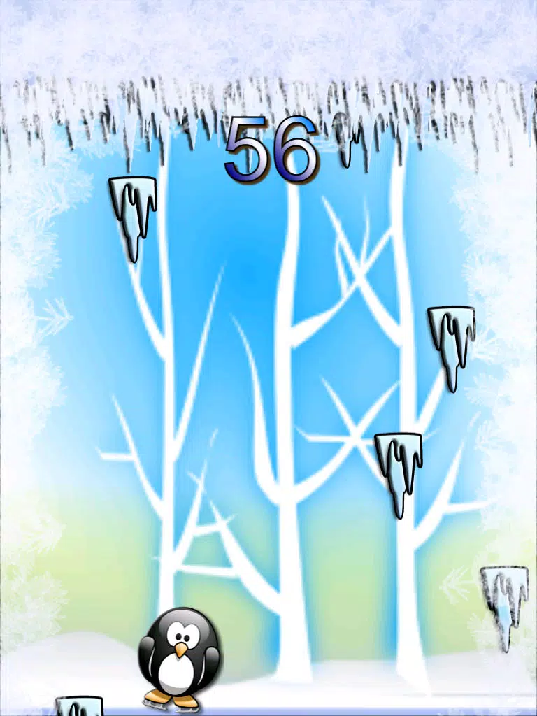 ภาพหน้าจอของ Penny Penguin Icicles Multiplayer iPad 